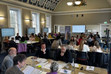 Participants at the launch event in St Andrews